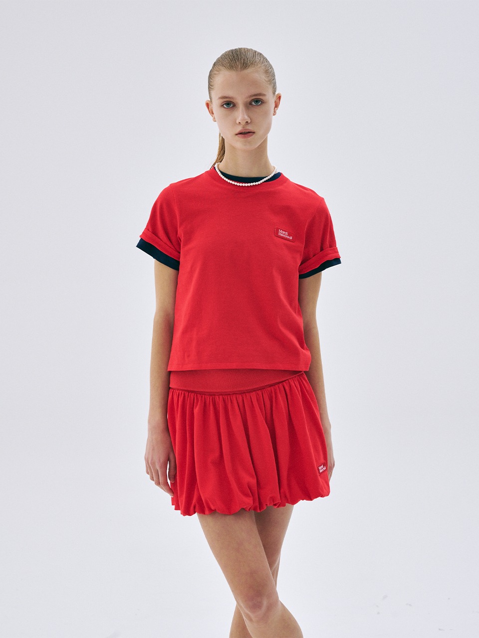 【Mardi Mercredi】VOLUME MINI SKIRT Mardi Mercredi】VOLUME MINI SKIRT