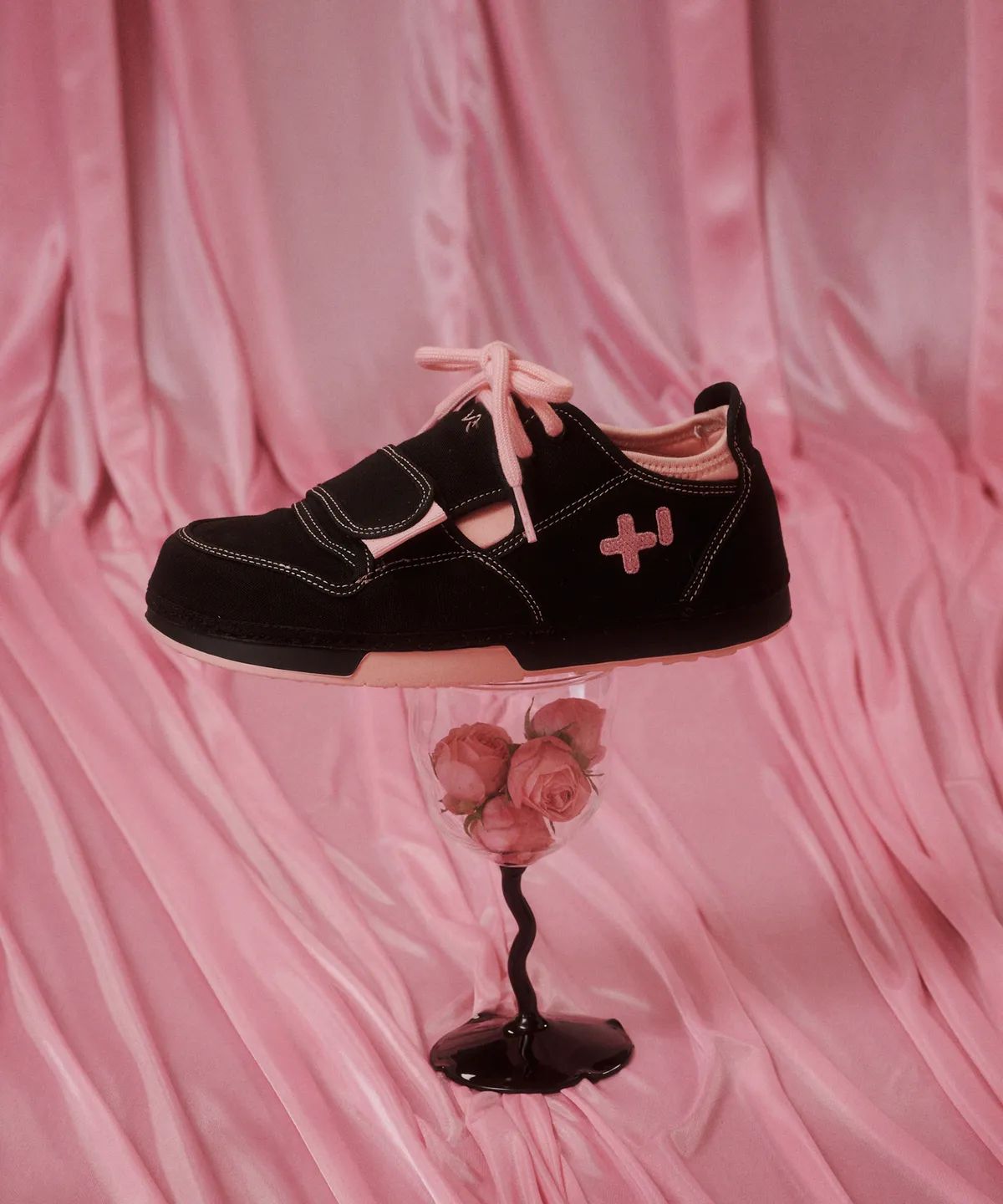 【OTZ】 3300 Canvas Low Core Black / FLOTFA0U01 OTZ 3300 LOW CANVAS [MIDNIGHT ROSE PACK]