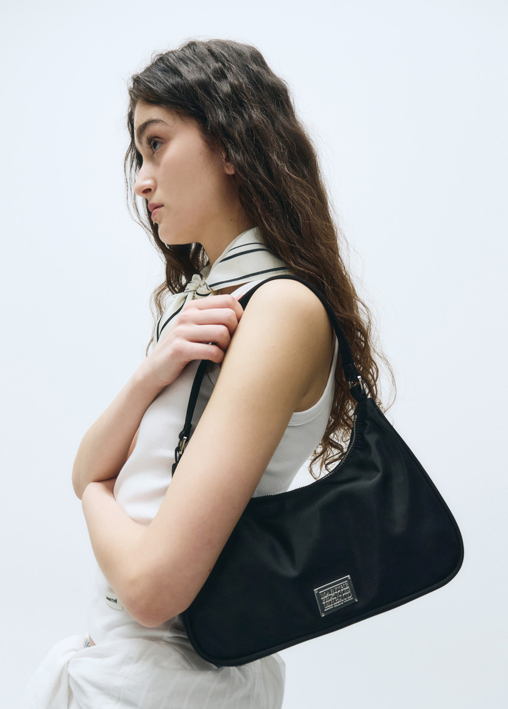 MARITHÉ FRANÇOIS GIRBAUD CLASSIC LOGO HOBO BAG | WY Store