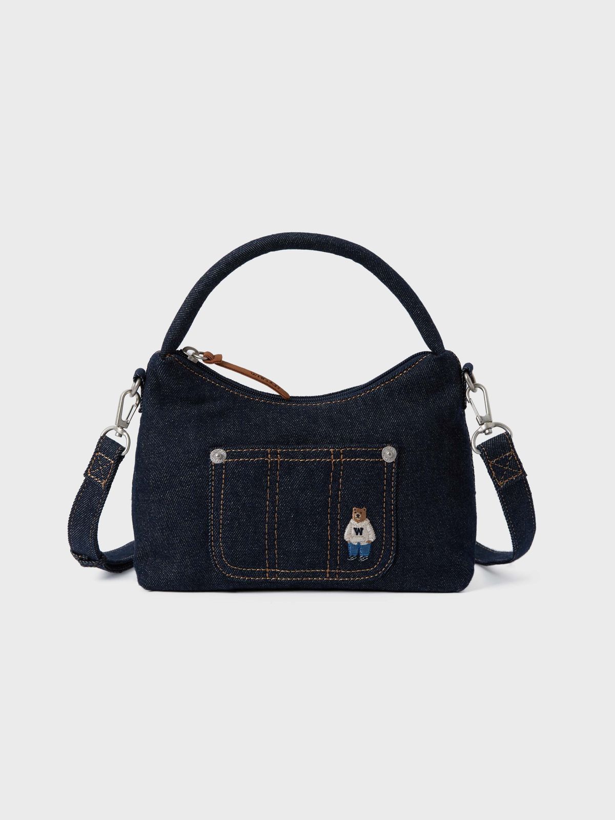 【韓国WHO.A.U フーアーユー】Steve Hobo Cross Bag WHOAU Steve Hobo Cross Bag | WY Store