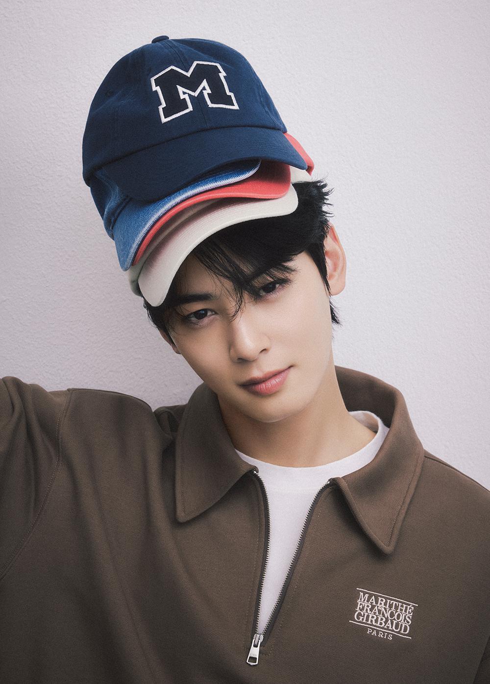 【MARITHE】M LOGO APPLIQUE CAP MARITHÉ FRANÇOIS GIRBAUD M LOGO APPLIQUE CAP | WY Store