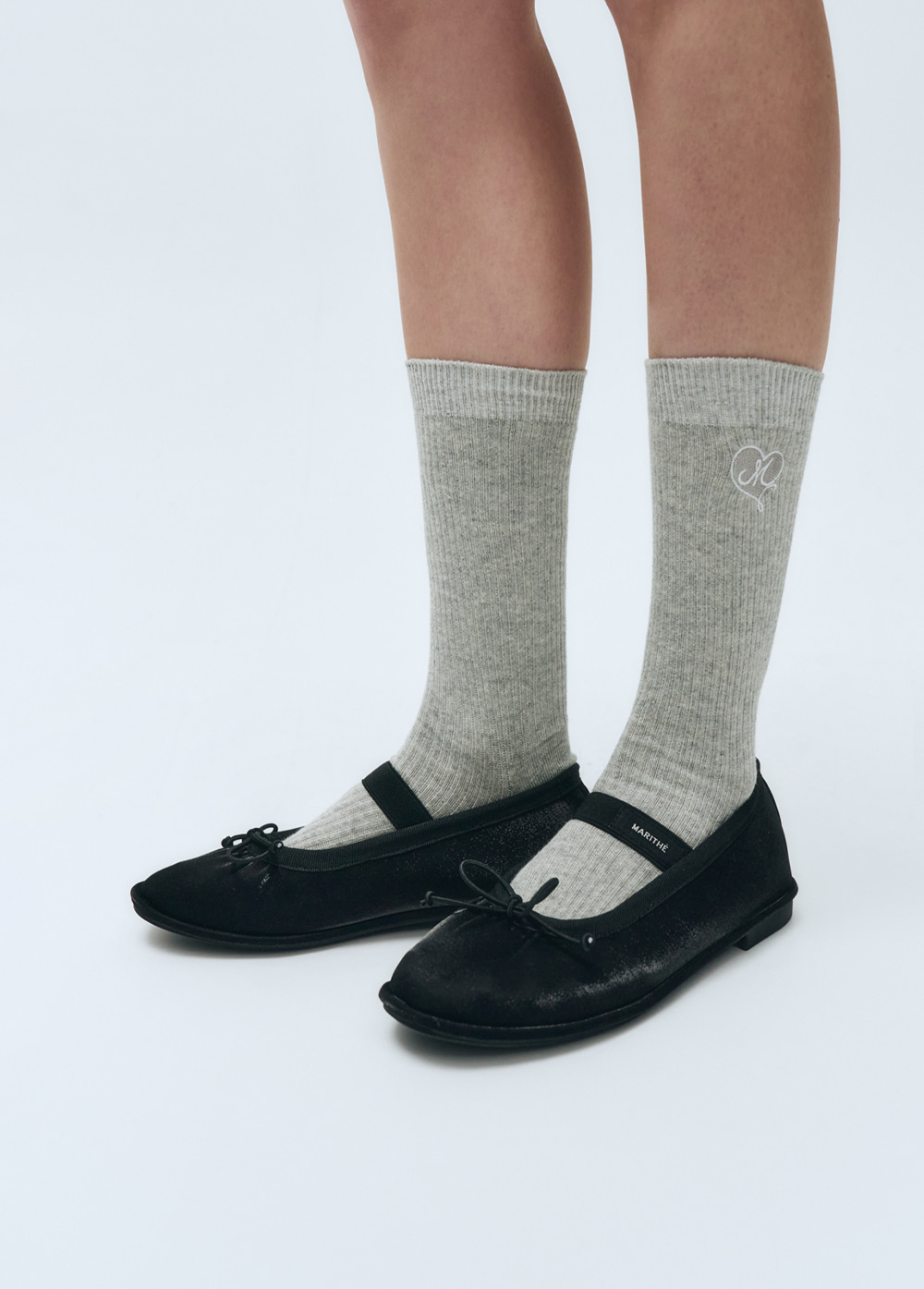 MARITHÉ FRANÇOIS GIRBAUD W BANDING RIBBON FLAT SHOES | WY Store