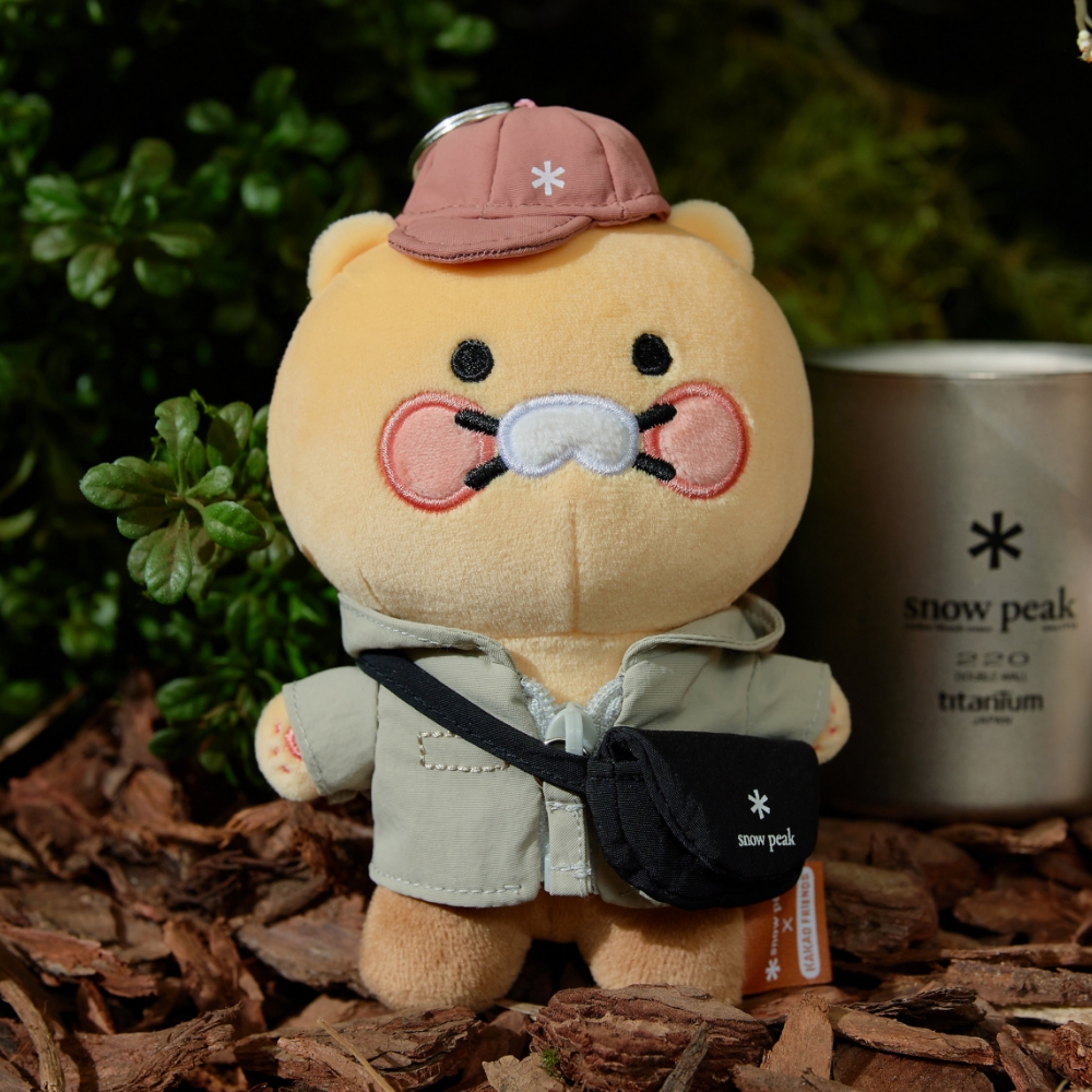 Snow Peak X Kakao Friends Ryan/Choonsik Keyring | WY Store