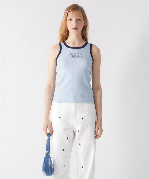 【DAISY X MARITHE】デニムショルダーバッグ DAISY X MARITHE DENIM SHOULDER BAG | WY Store