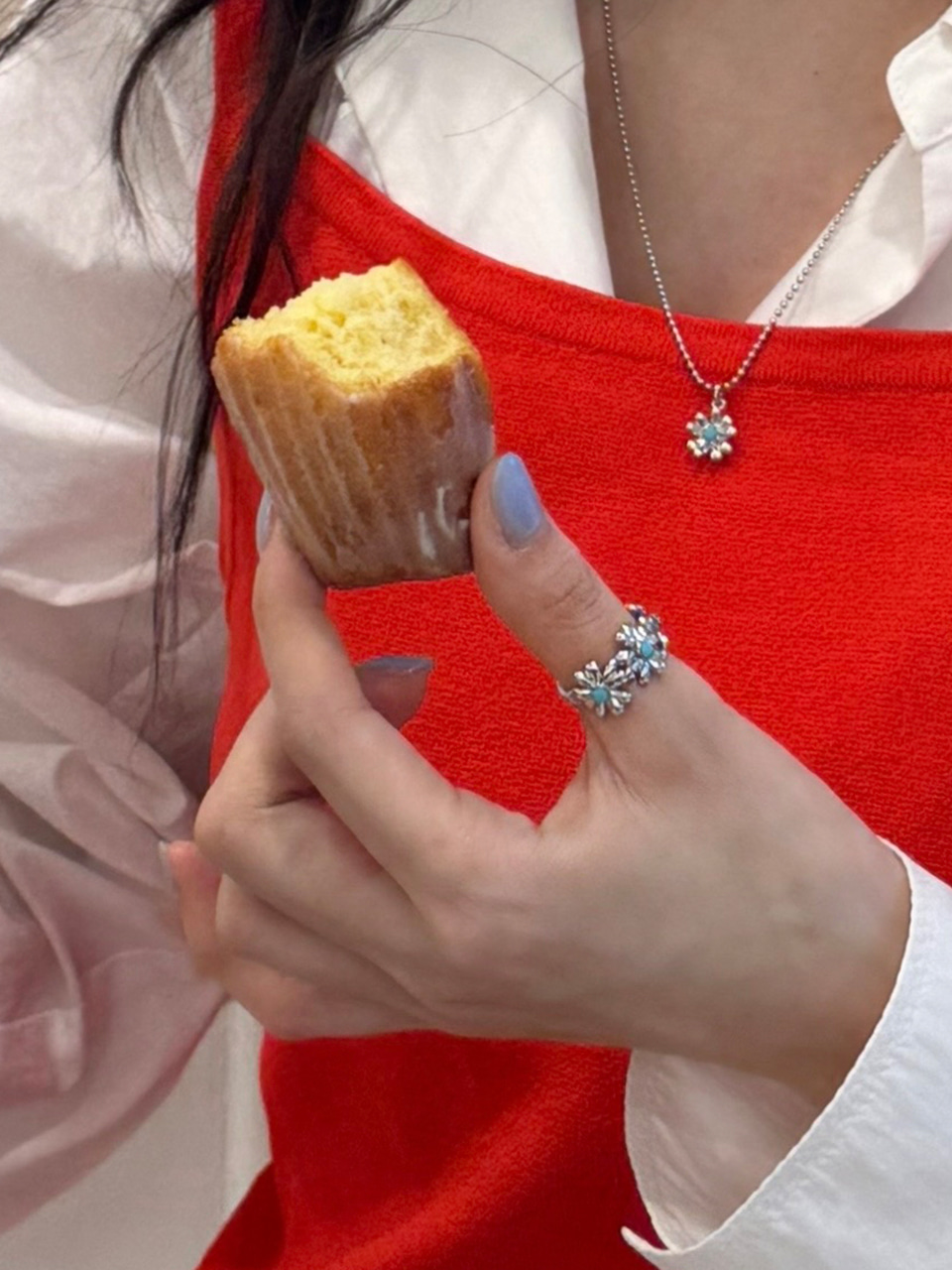 【VINTAGE HOLLYWOOD】Daisy Bloom Garden Ring〜デイジーリング デイジーのリング / Daisy ring | atelier mozu