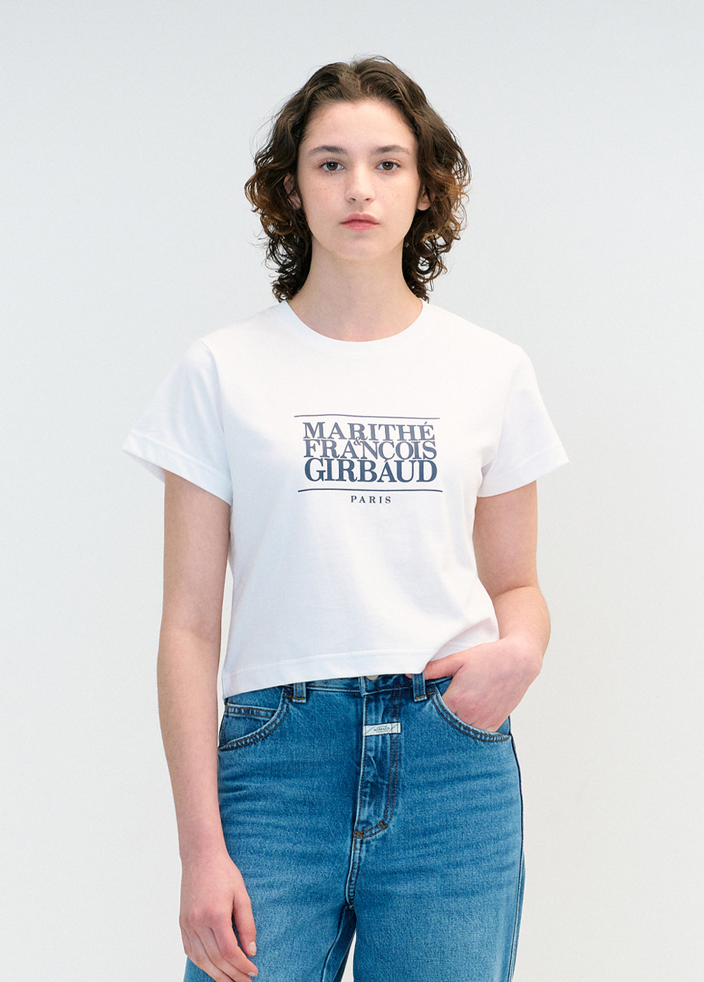 ★Marithe + Francois Girbaud★ W BASIC CROP TEE light heathe original.jpg?1710529141