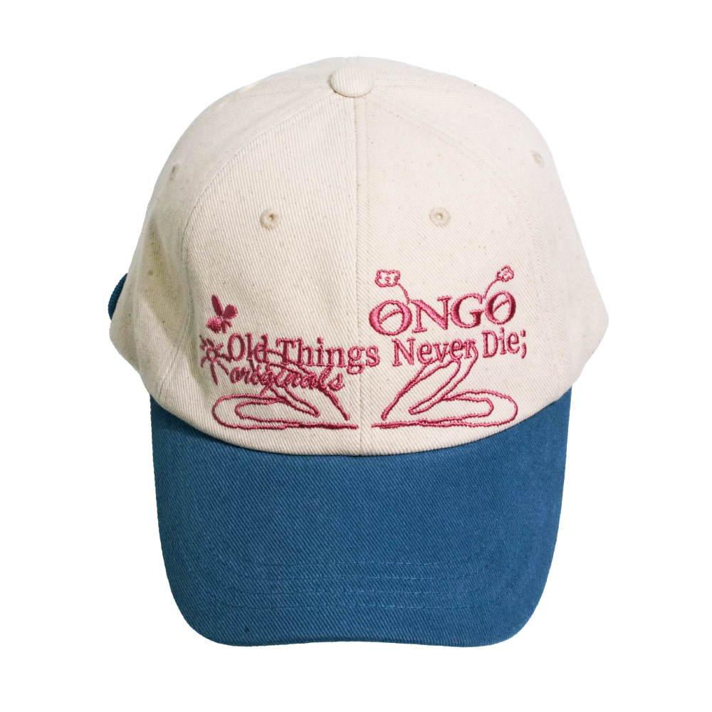 キャップ [ONGO] FLOWER KNOT CAP : 3color ONGO（オンゴ）FLOWER ノットキャップ（3種）