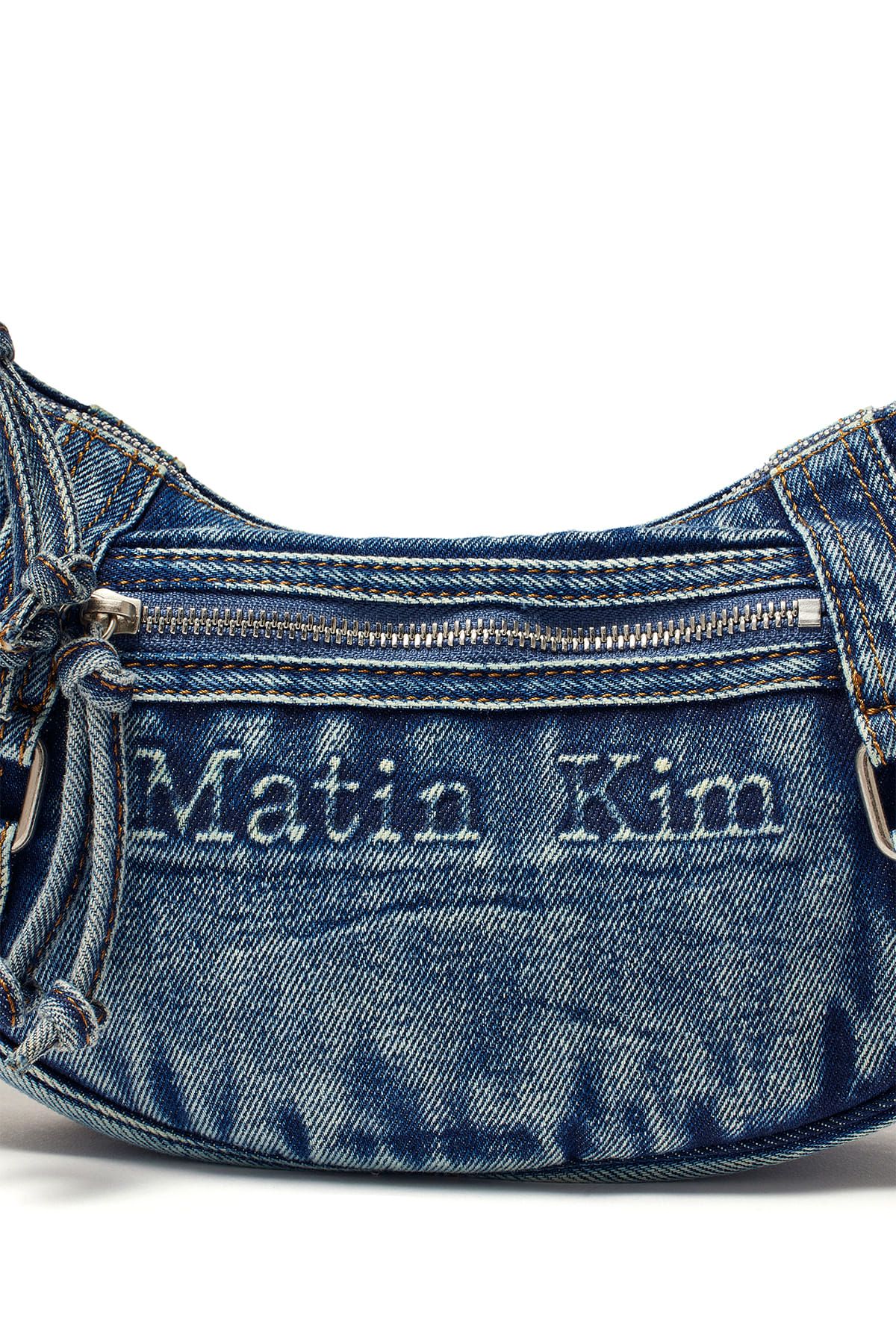 【Matin Kim】★大人気★WASHED DENIM HOBO BAG★関税・送料無料 MATIN KIM】 MATIN WASHED DENIM HOBO BAG ○送料・関税込