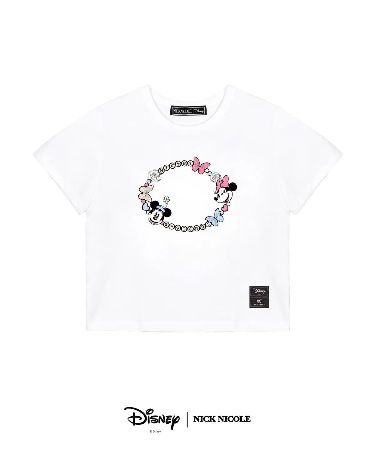 MARITHE★MARITHE X MY MELODY W RINGER TEE MARITHE X MY MELODY W RINGER TEE white - MARITHÉ+FRANҪOIS