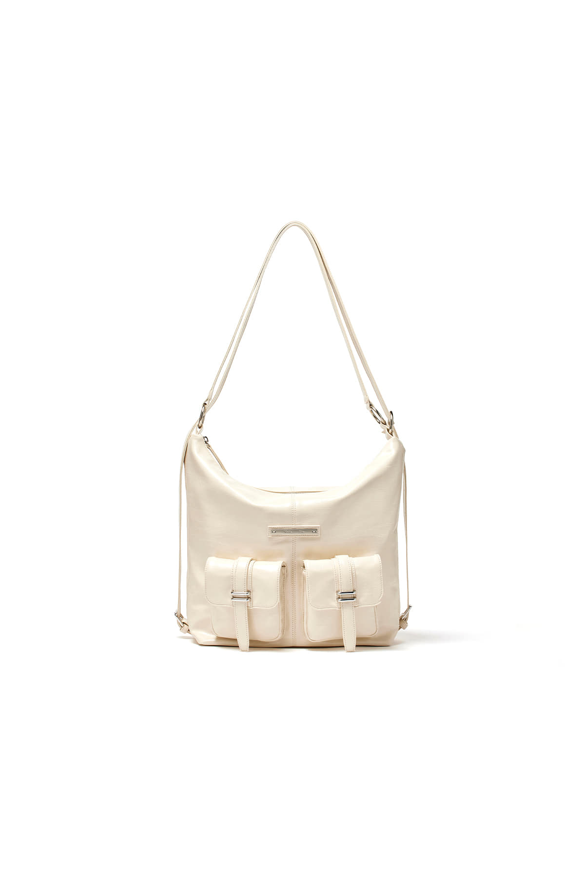 【MATIN KIM】DOUBLE POCKET TWO WAY BAG ●送料・関税込● MUSINSA公式 | MATIN KIM DOUBLE POCKET TWO WAY BAG IN BLACK