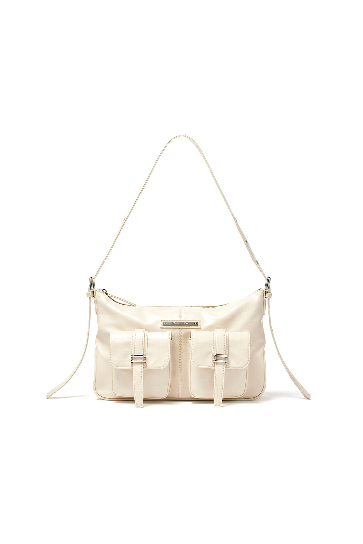 【MATIN KIM】先行販売品 DOUBLE POCKET SHOULDER BAG ☆Matin Kim☆DOUBLE POCKET SHOULDER BAG DOUBLE POCKET