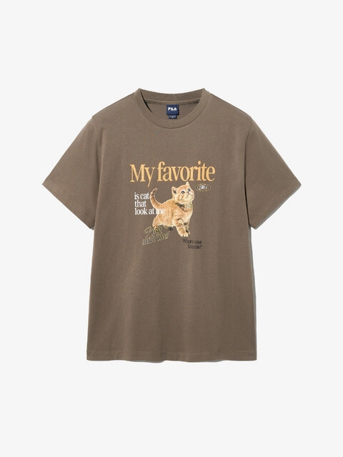 ♦FILA♦オーバーフィット CAT Tシャツ Fila My T -shirt Overfit Cat T -shirt | WY Store