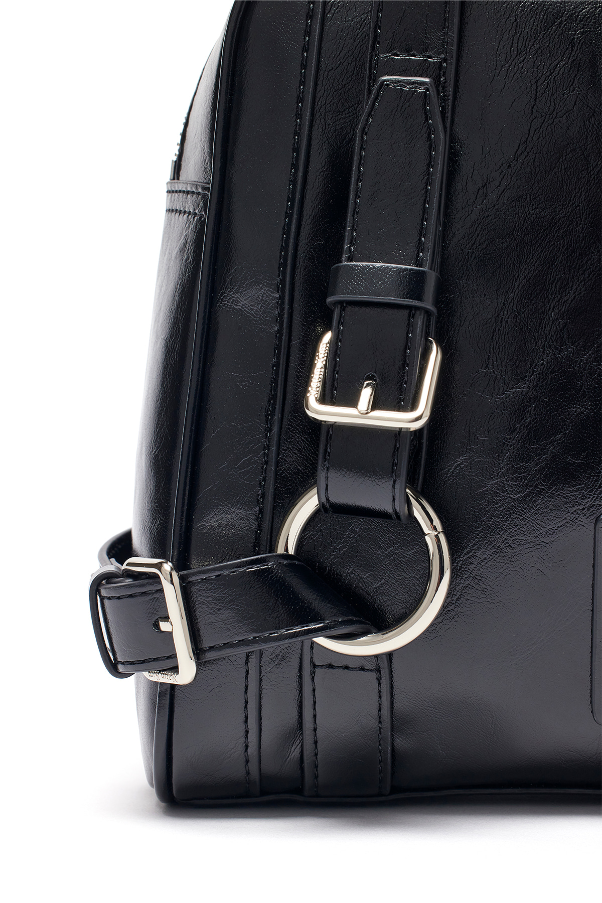MATIN KIM BIKER DETAIL SQUARE SHOULDER BAG | WY Store